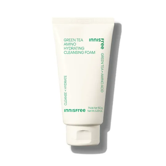 Innisfree Green Tea Hydration Amino Cleansing Foam 150g